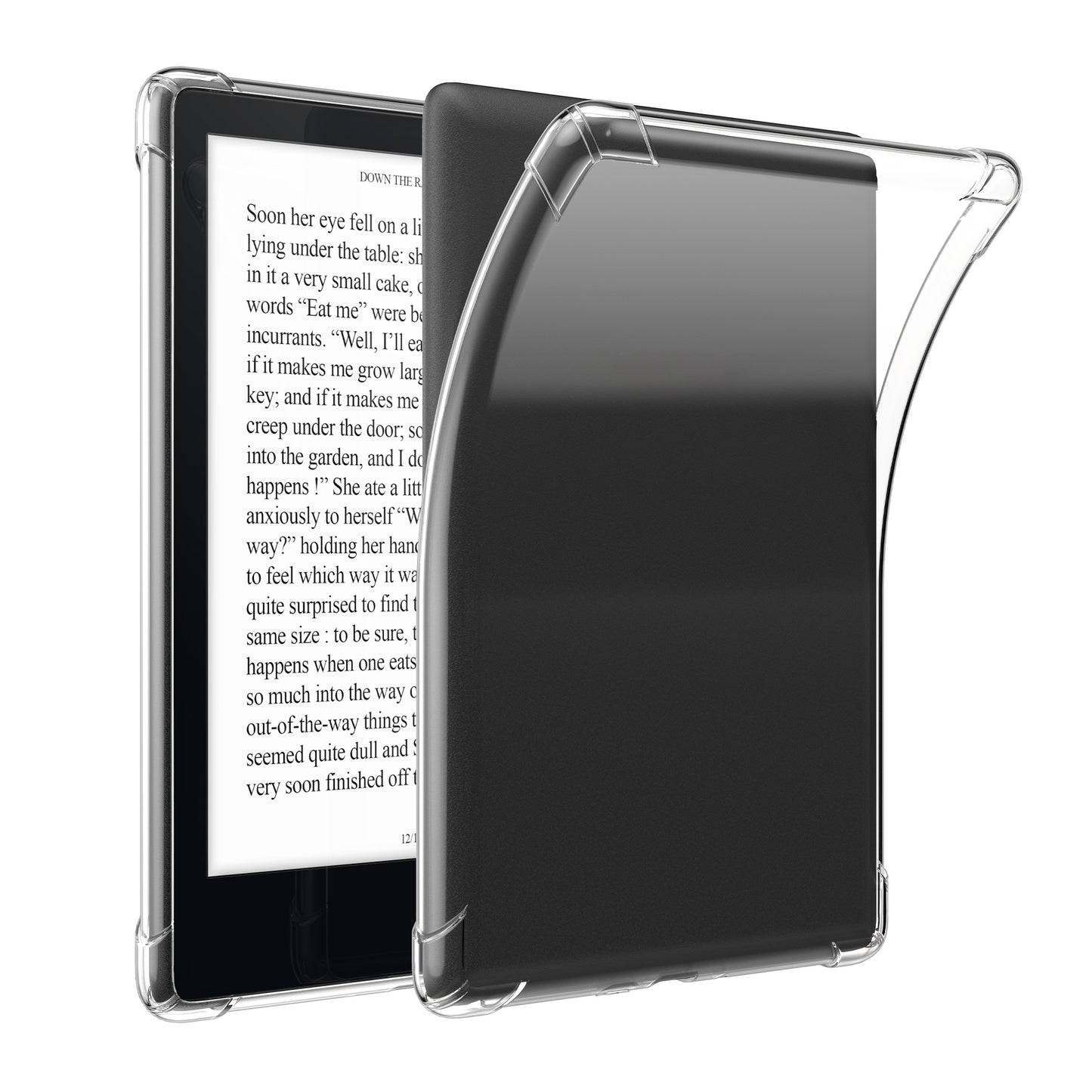 kwmobile Hülle kompatibel mit Amazon Kindle Paperwhite (2024)/Colorsoft Case - eReader Cover - TPU Case Schutzhülle - flexibel und leicht - Transparent Transparent  