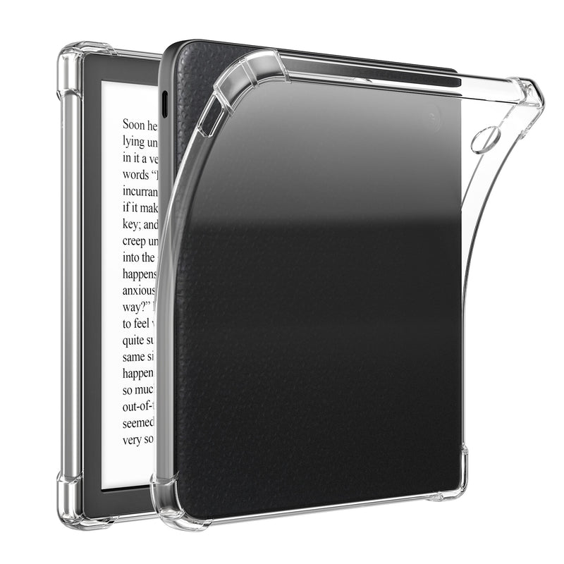 kwmobile Hülle kompatibel mit Kobo Kobo Libra Colour / Tolino Vision Color Case - eReader Cover - TPU Case Schutzhülle - flexibel und leicht - Transparent Transparent  