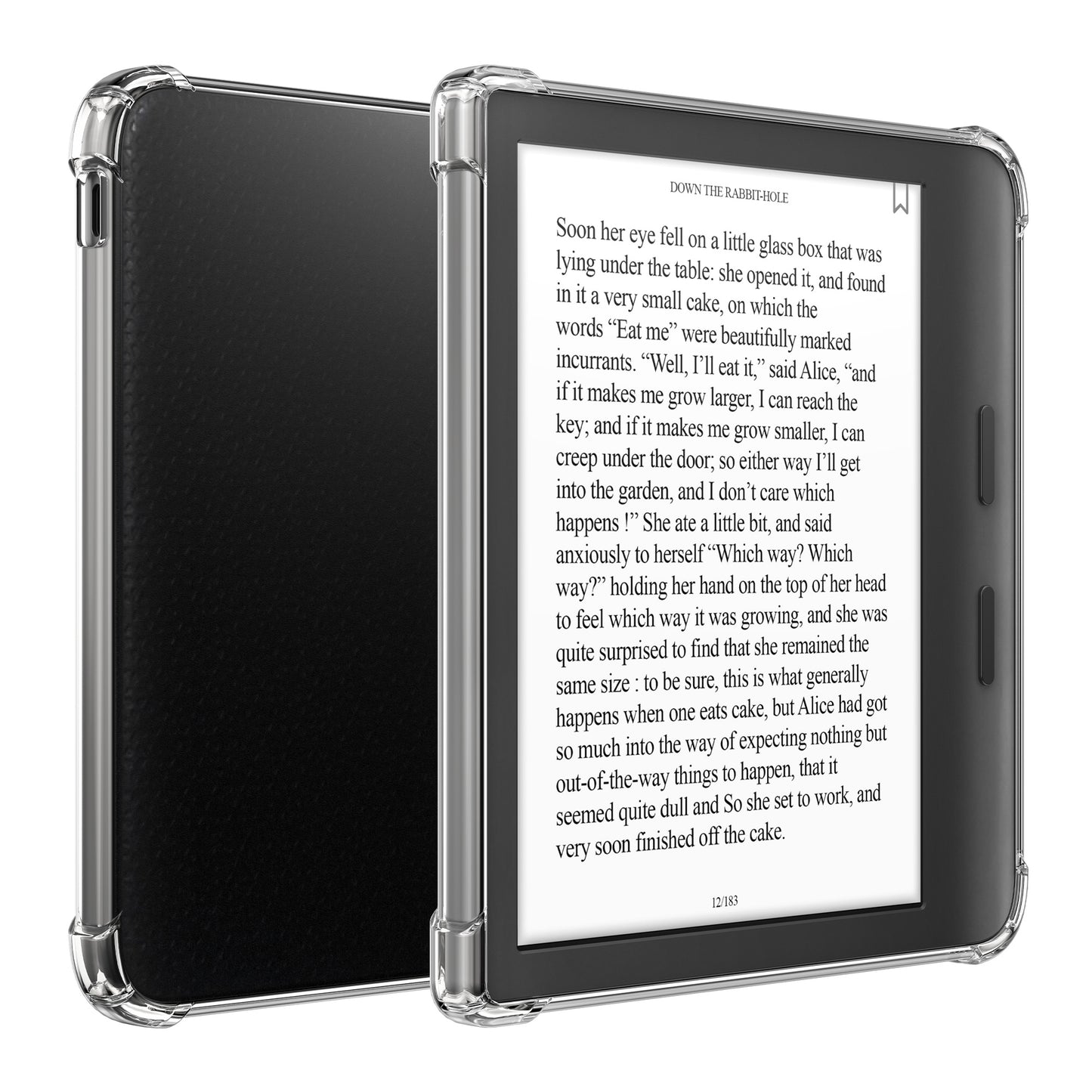 kwmobile Case Compatible with Kobo Libra Colour / Tolino Vision Color eReader Cover Flexible and Lightweight