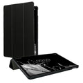 kwmobile Hülle kompatibel mit Xiaomi Redmi Pad Pro - Smart Cover Tablet Case Schutzhülle - Stand - in Schwarz Schwarz  