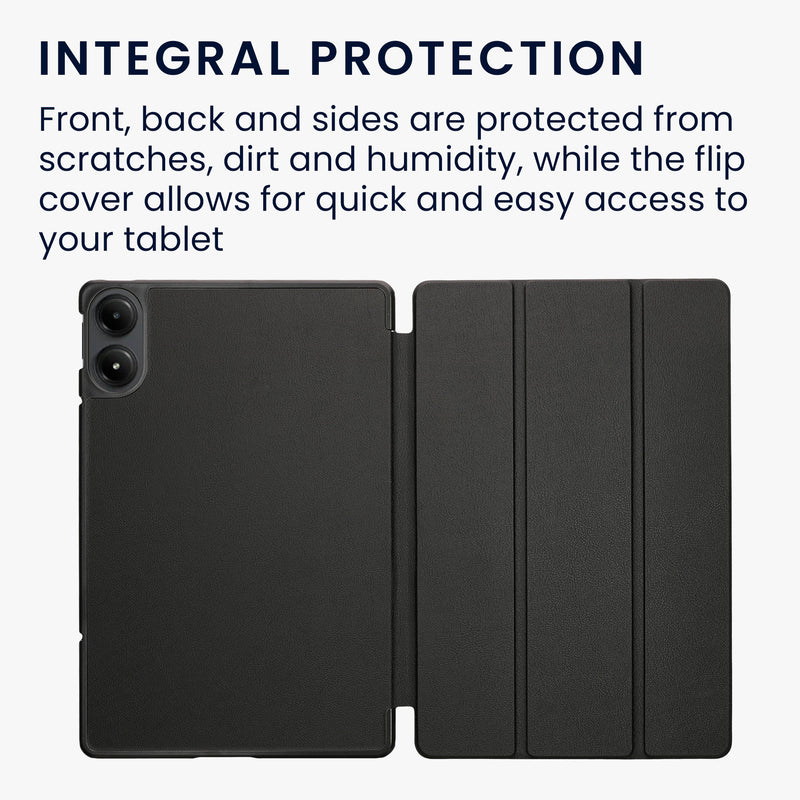 kwmobile Case compatible with Xiaomi Redmi Pad Pro Smart Cover Tablet Case Protective Cover Stand