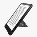 kwmobile Protective Case compatible with Amazon Kindle Paperwhite (2024)/Colorsoft - Faux Leather Cover - eReader Case