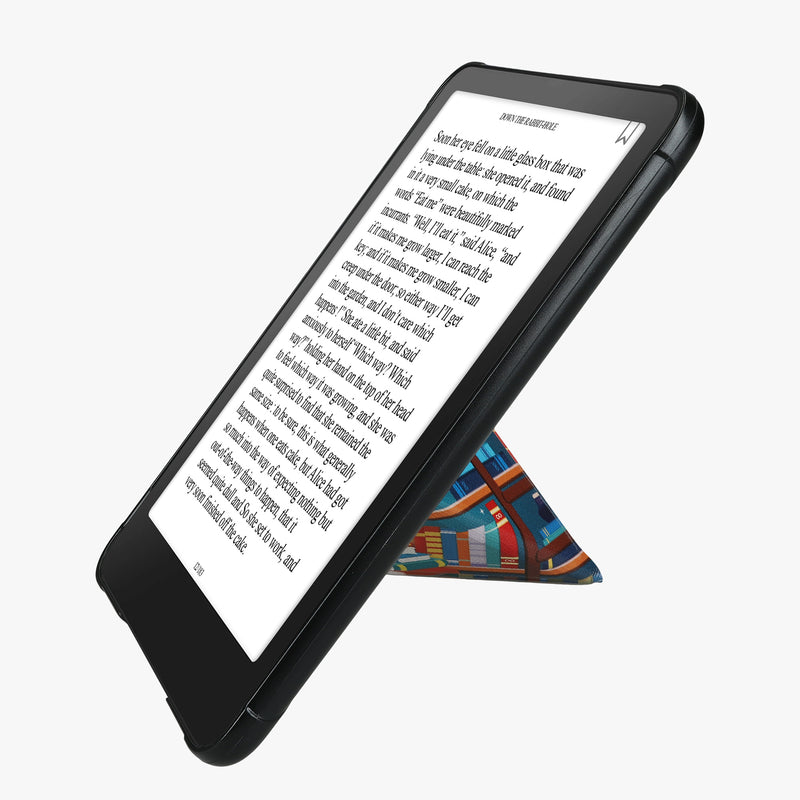 kwmobile Protective Case compatible with Amazon Kindle Paperwhite (2024)/Colorsoft - Faux Leather Cover - eReader Case