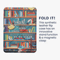 kwmobile Protective Case compatible with Amazon Kindle Paperwhite (2024)/Colorsoft - Faux Leather Cover - eReader Case