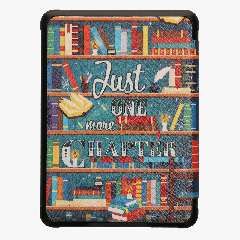 kwmobile Protective Case compatible with Amazon Kindle Paperwhite (2024)/Colorsoft - Faux Leather Cover - eReader Case