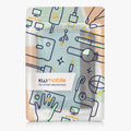 kwmobile Case Compatible with Amazon Kindle Paperwhite (2024) Flip Case with Hand Strap Cover