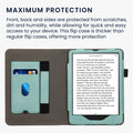 kwmobile Case Compatible with Amazon Kindle Paperwhite (2024) Flip Case with Hand Strap Cover