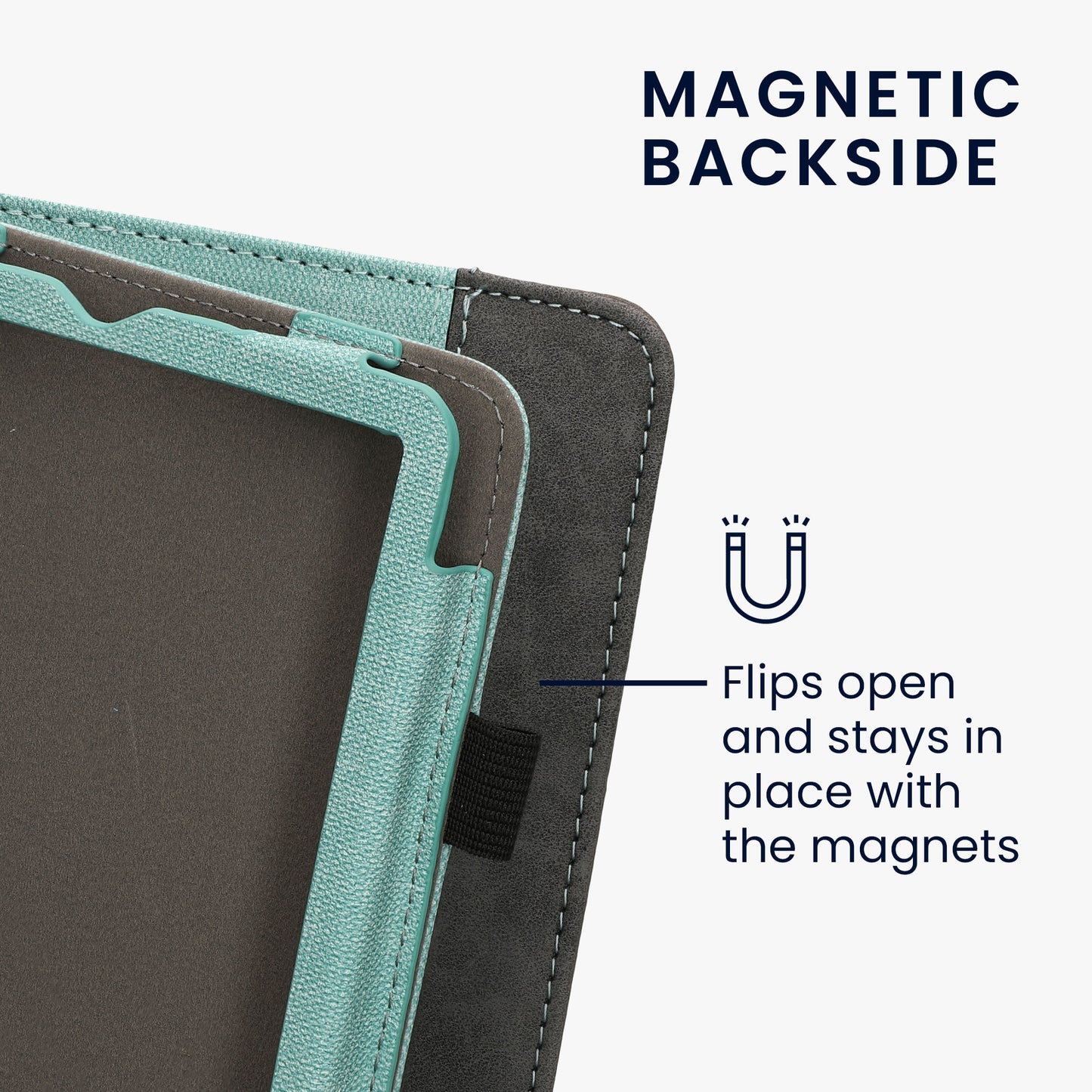 kwmobile Case Compatible with Amazon Kindle Paperwhite (2024) Flip Case with Hand Strap Cover