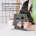 kwmobile Case Compatible with Amazon Kindle Paperwhite (2024)/Colorsoft Flip Case - Cover with Hand Strap
