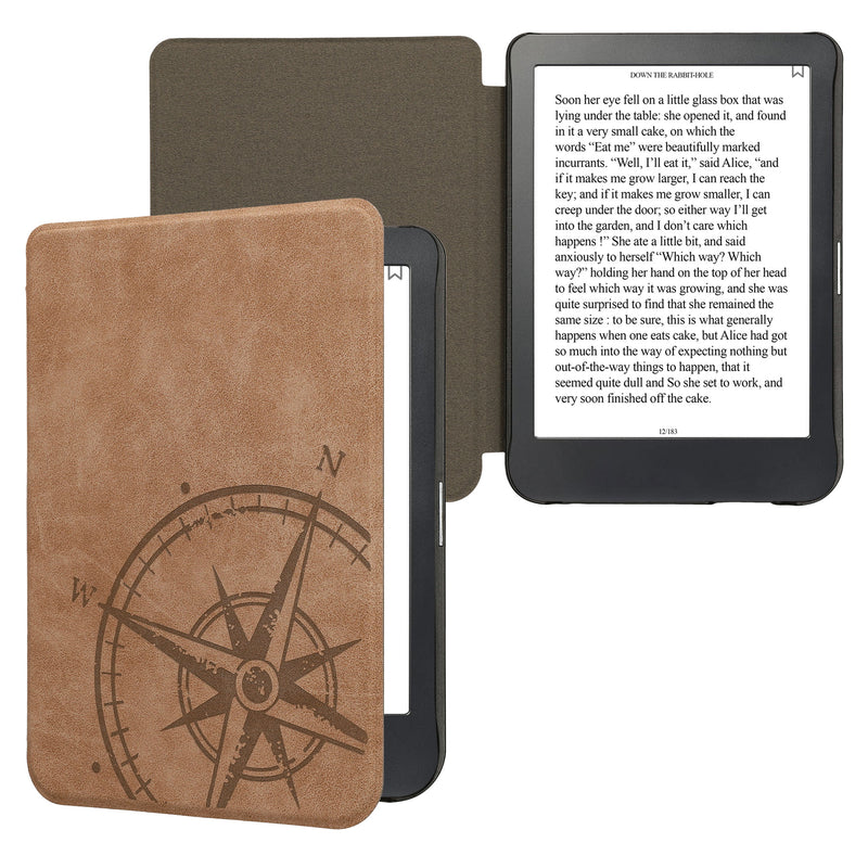 kwmobile Case Compatible with Kobo Clara BW / Clara Colour / Tolino Shine (5) / Shine Color - eReader Protective Cover