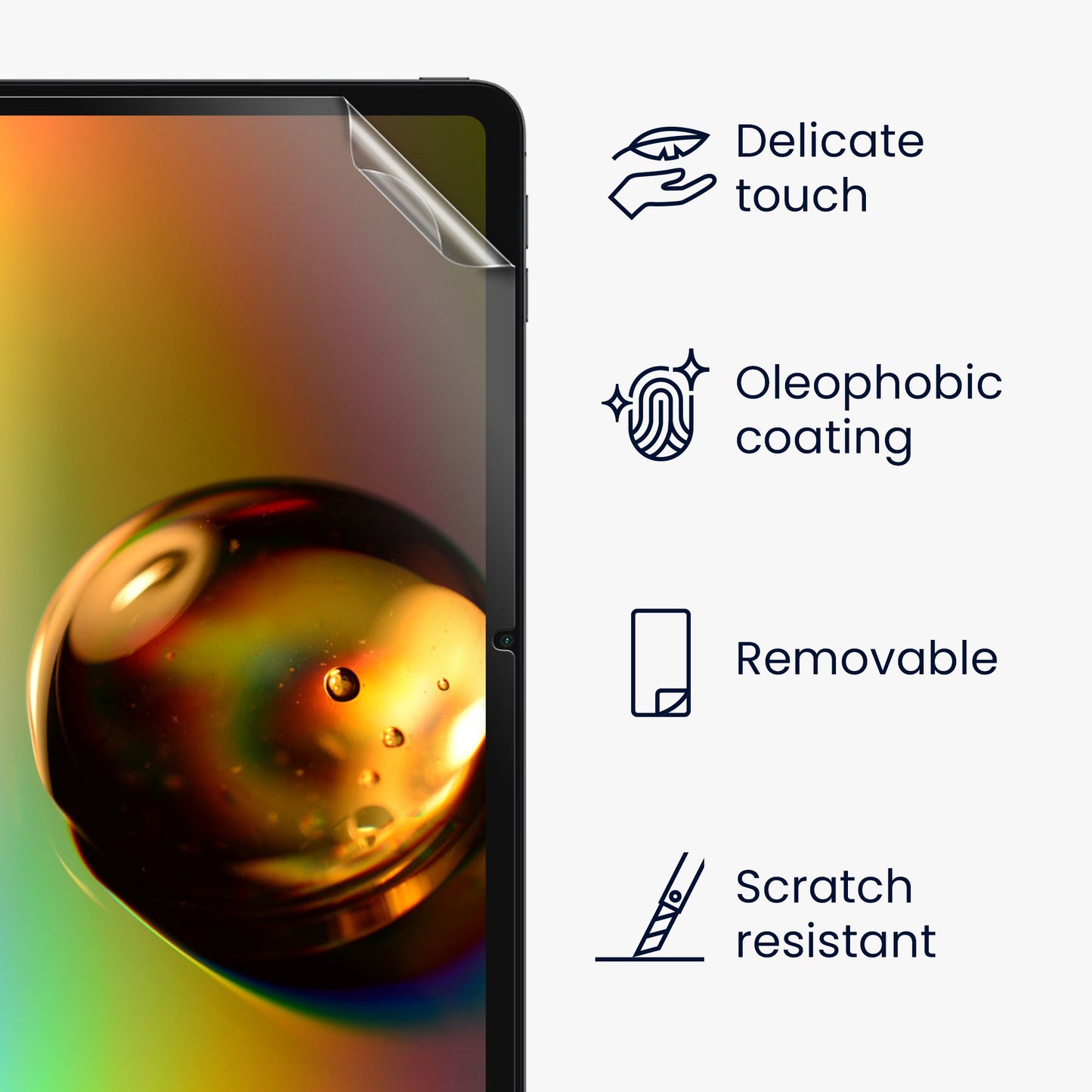2x Film compatible with Oppo Pad Air