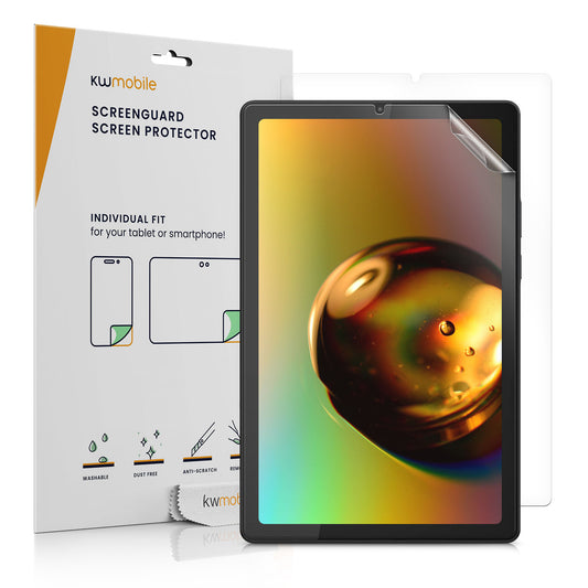 kwmobile 2x Schutzfolie kompatibel mit Lenovo Smart Tab M9 - Folie klar Full Screen Tablet Transparent  
