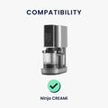 kwmobile Cover compatible with Ninja CREAMi - Kitchen Machine Dust Cover