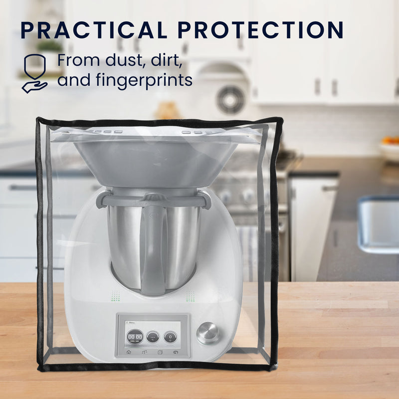 kwmobile Cover compatible with Thermomix TM5 / TM6 with Varoma Food Processor Dust Protection Cover Dust Cover