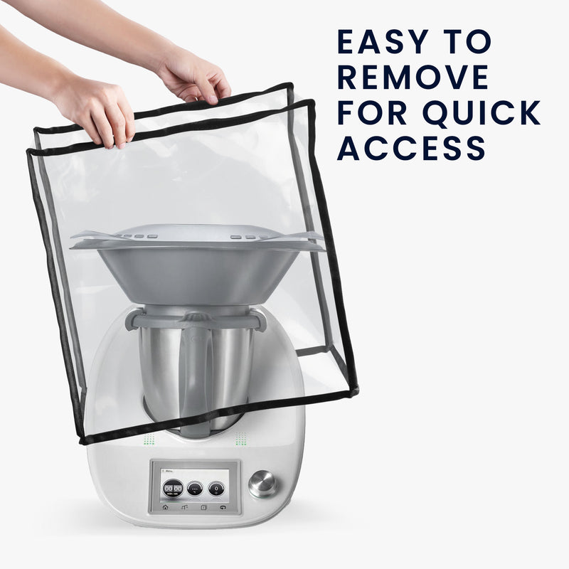 kwmobile Cover compatible with Thermomix TM5 / TM6 with Varoma Food Processor Dust Protection Cover Dust Cover