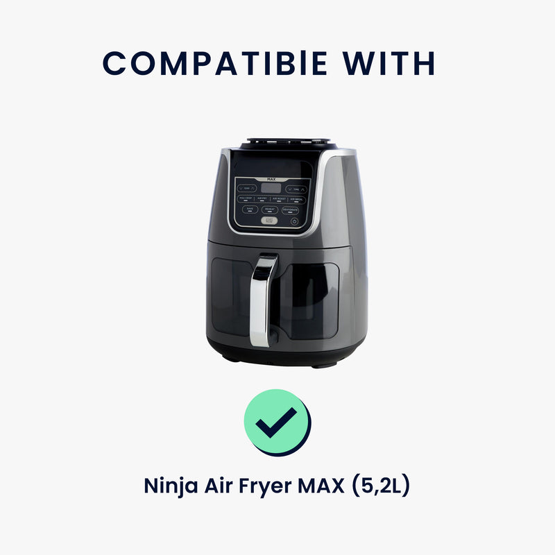kwmobile Cover compatible with Ninja Air Fryer MAX (5.2L) Protective Cover Hot Air Fryer Dust Cover Case