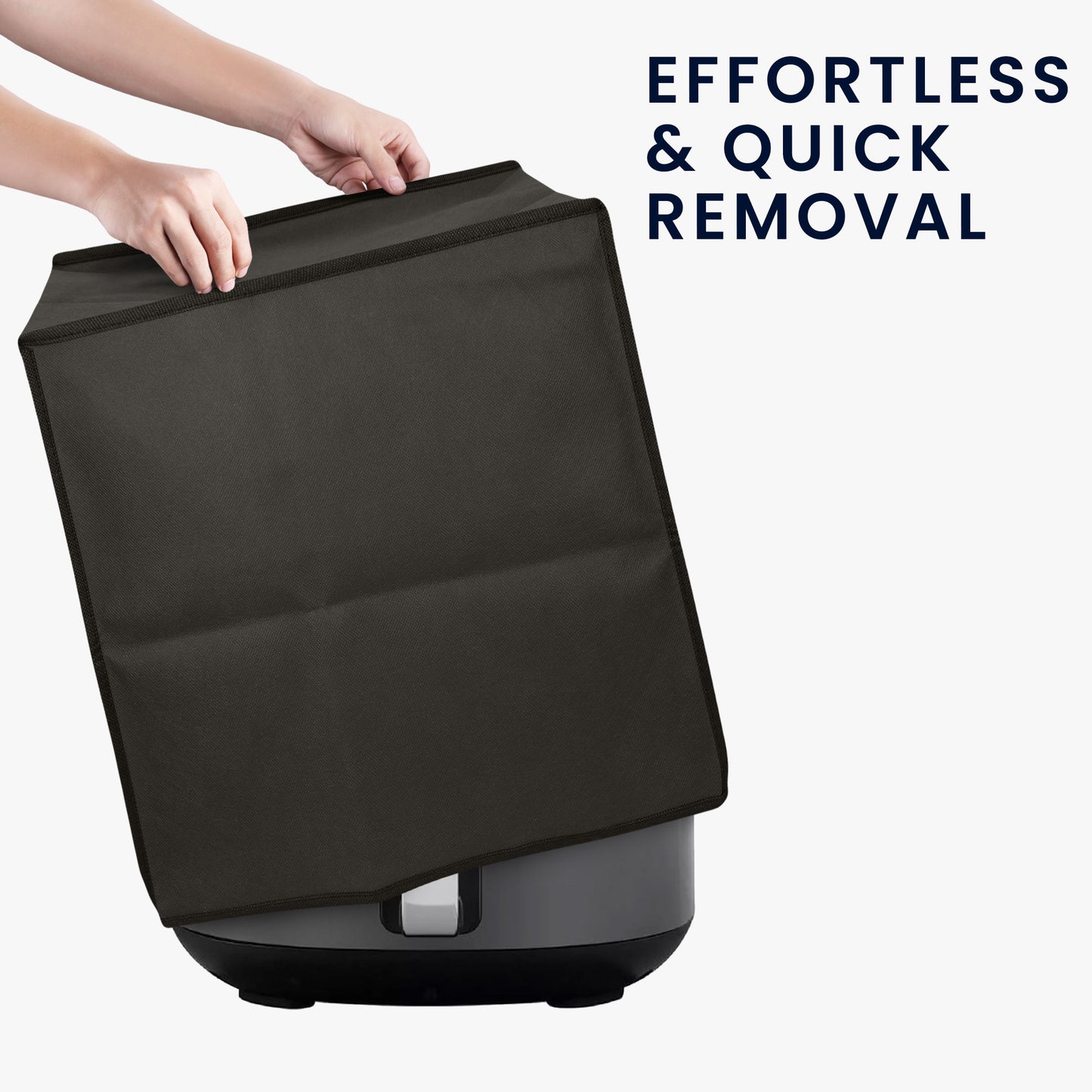 kwmobile Cover compatible with Ninja Air Fryer MAX (5.2L) Protective Cover Hot Air Fryer Dust Cover Case