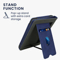 kwmobile Flip Case compatible with Kobo Clara BW / Clara Colour / Tolino Shine (5) / Shine Color - Hand Strap - Cover
