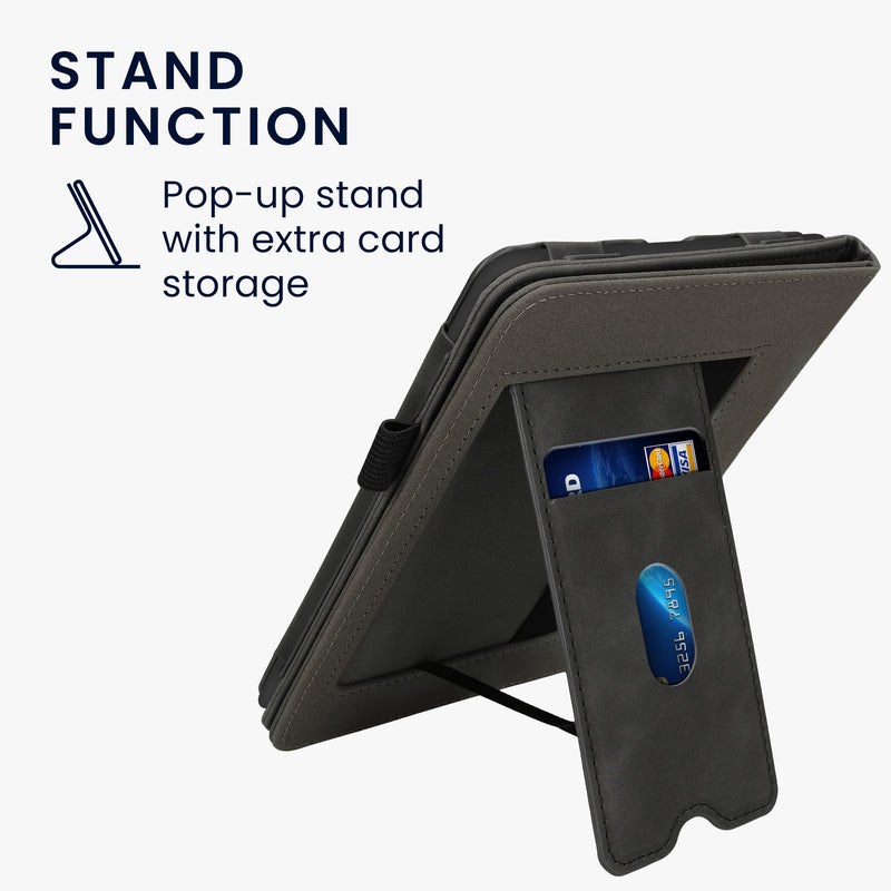 kwmobile Flip Case compatible with Amazon Kindle Paperwhite (2024)/Colorsoft - Hand Strap - Cover