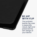 kwmobile Flip Case compatible with Amazon Kindle Paperwhite (2024)/Color Soft Case - Faux Leather eReader Case - Cover