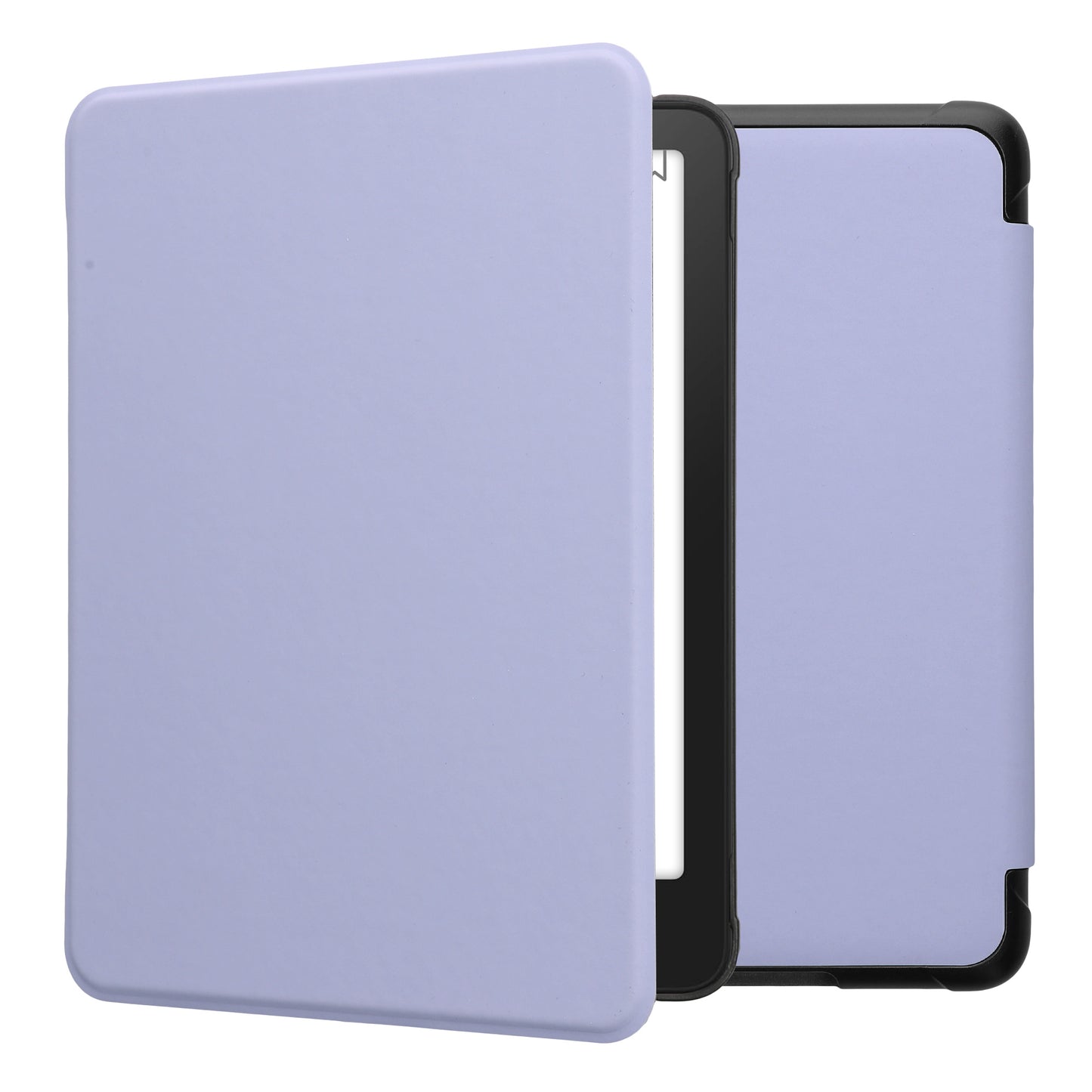 kwmobile Klapphülle kompatibel mit Amazon Kindle Paperwhite (2024)/Colorsoft Hülle - eReader Case aus Kunstleder - Cover - Lavendel Lavendel  