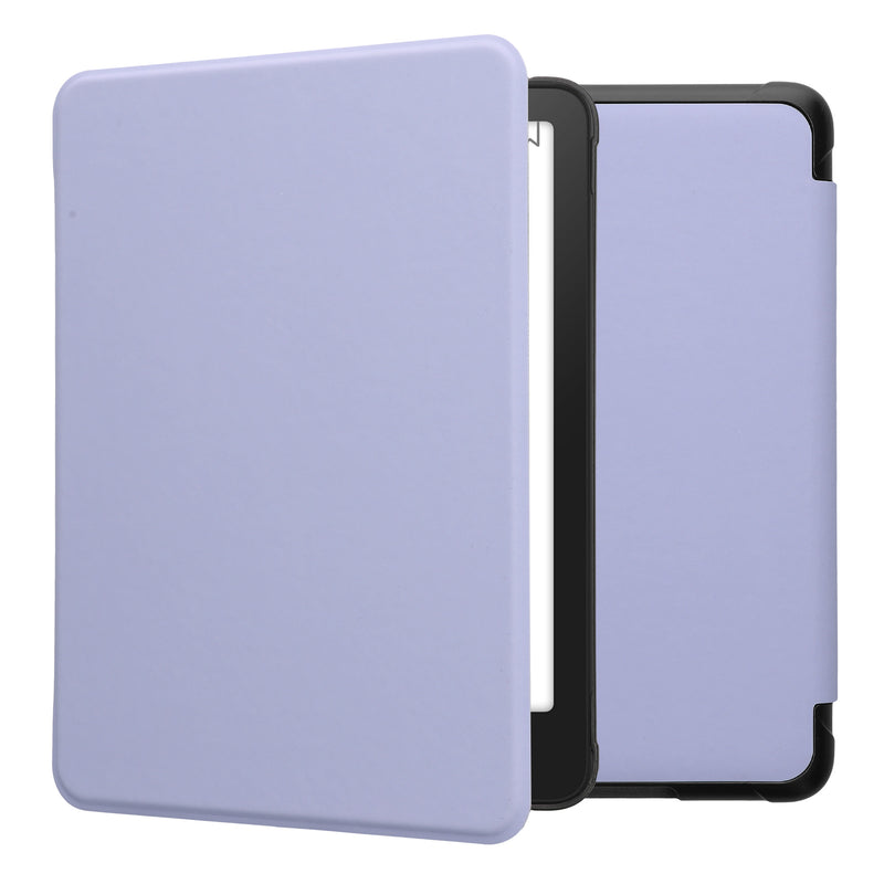 kwmobile Klapphülle kompatibel mit Amazon Kindle Paperwhite (2024)/Colorsoft Hülle - eReader Case aus Kunstleder - Cover - Lavendel Lavendel  