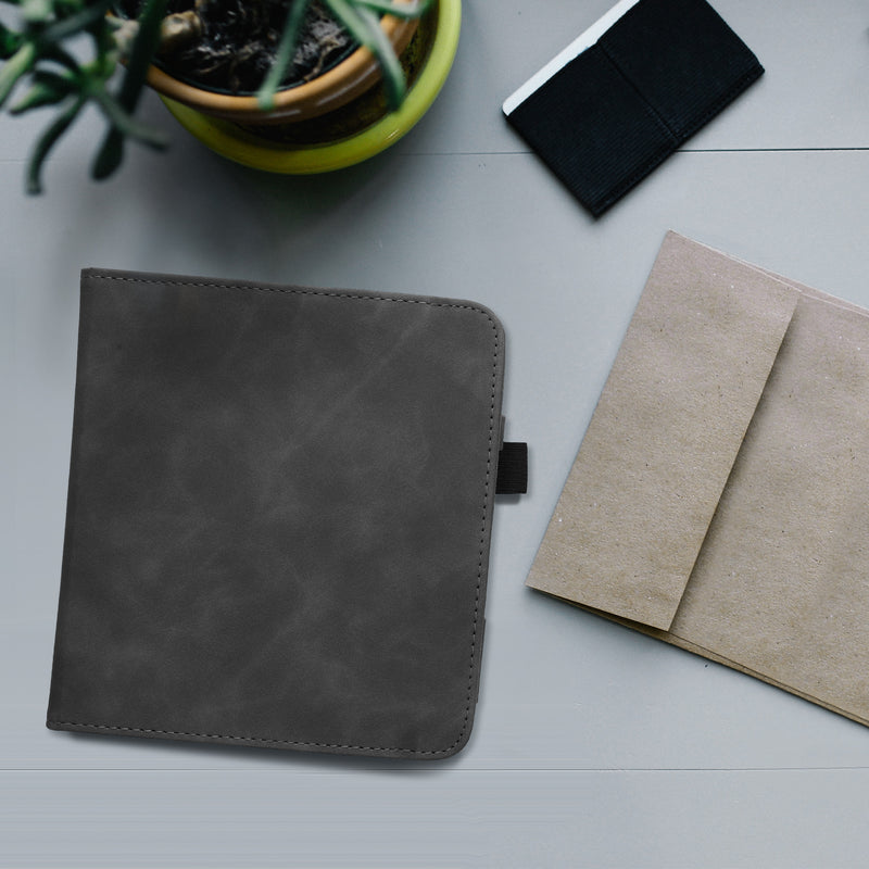 kwmobile Flip Case compatible with Kobo Kobo Libra Colour / Tolino Vision Color - Hand Strap - Cover