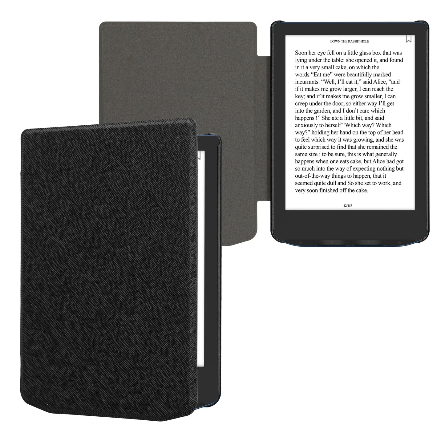 Faux Leather Case compatible with Pocketbook Verse / Verse Lite / Verse Pro / Color / Vivlio Light/Light HD