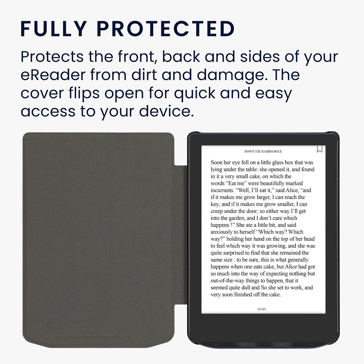 Faux Leather Case compatible with Pocketbook Verse / Verse Lite / Verse Pro / Color / Vivlio Light/Light HD