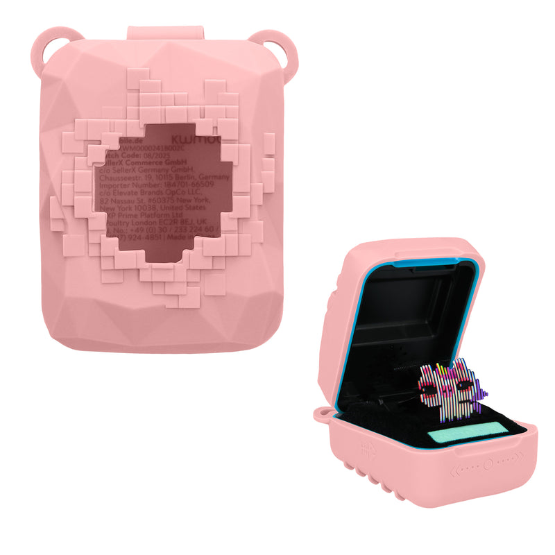 kwmobile Silikonhülle kompatibel mit Withings Bitzee Magical (2024) Interactive Toy Hülle - Silikon Schutzhülle für digitales Haustier Spielzeug - Rosa Rosa  