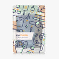 kwmobile Flip Case compatible with Kobo Aura H2O Edition 2 - Hand Strap - Cover Dark Grey