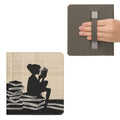 kwmobile Protective Case for Kobo Forma - eReader Flip Case with Hand Strap and Auto Sleep Function