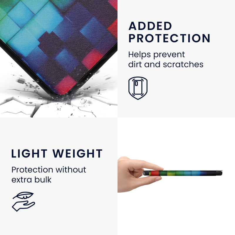 kwmobile Protective Case for Kobo Libra Colour / Tolino Vision Color - eReader Flip Case with Auto Sleep Function