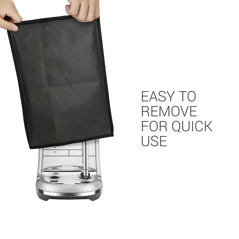 kwmobile Cover compatible with Nespresso Creatista Pro - Coffee Machine Dust Cover