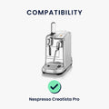 kwmobile Case Compatible with Nespresso Creatista Pro - Coffee Machine Cover Dust Protection