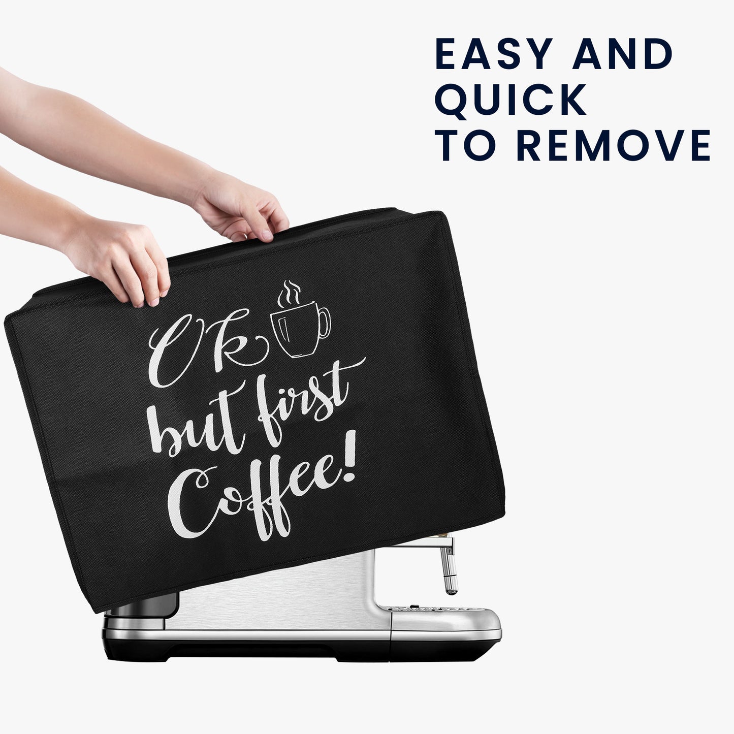 kwmobile Case Compatible with Nespresso Creatista Pro - Coffee Machine Cover Dust Protection