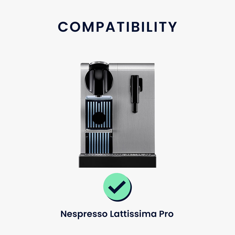 kwmobile Cover Compatible with Nespresso Lattissima Pro - Coffee Machine Dust Cover