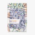 kwmobile Case for Kobo Aura H2O Edition 2 - eReader Foldable Case with Auto Sleep Function - Cover with Stand