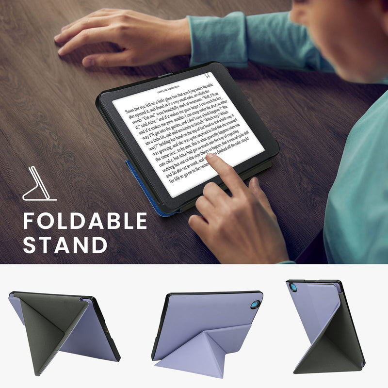 kwmobile Case for Kobo Aura H2O Edition 2 - eReader Foldable Case with Auto Sleep Function - Cover with Stand