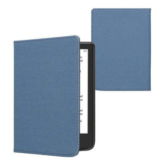 kwmobile Klapphülle kompatibel mit Pocketbook Verse / Verse Lite / Verse Pro / Color / Vivlio Light/Light HD - Schutzhülle e-Reader - Hülle eReader - Hellblau Hellblau  