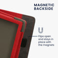 kwmobile Case Compatible with Pocketbook Verse / Verse Lite / Verse Pro / Color / Vivlio Light/Light HD Case - Flip Case with Hand Strap - Cover