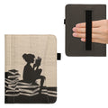 kwmobile Flip Case compatible with Amazon Kindle Paperwhite (2024)/Colorsoft - Front Pocket Hand Strap