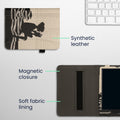 kwmobile Flip Case compatible with Amazon Kindle Paperwhite (2024)/Colorsoft - Front Pocket Hand Strap