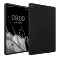 kwmobile Schutzhülle kompatibel mit Samsung Galaxy Tab A11+ / Plus - Hülle Silikon - Tablet Cover Case Schwarz matt Schwarz matt  