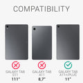 kwmobile Protective Cover compatible with Samsung Galaxy Tab A11+ / Plus - Tablet Cover Case