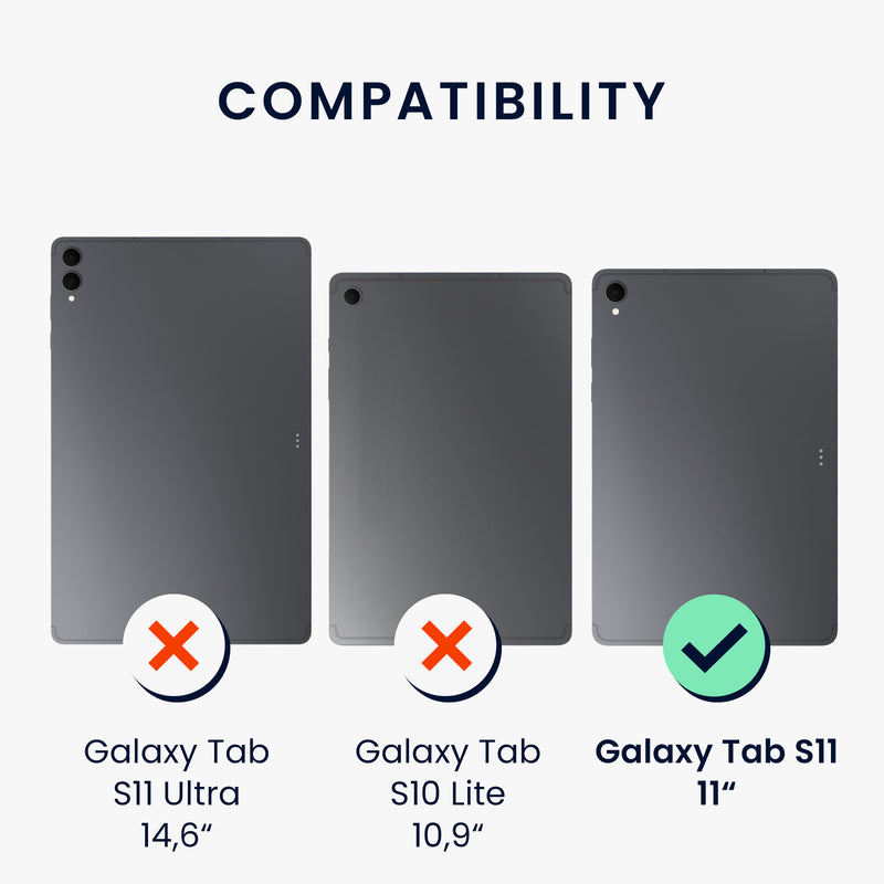 kwmobile Case Compatible with Samsung Galaxy Tab S11 Tablet Cover