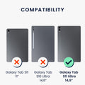 kwmobile Case compatible with Samsung Galaxy Tab S11 Ultra Case - Tablet Cover