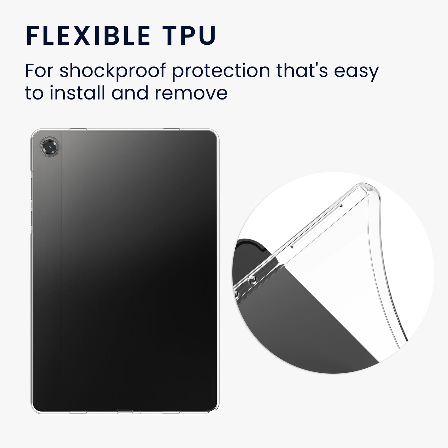kwmobile Case Compatible with Samsung Galaxy Tab A11+ / Plus Case Tablet Cover