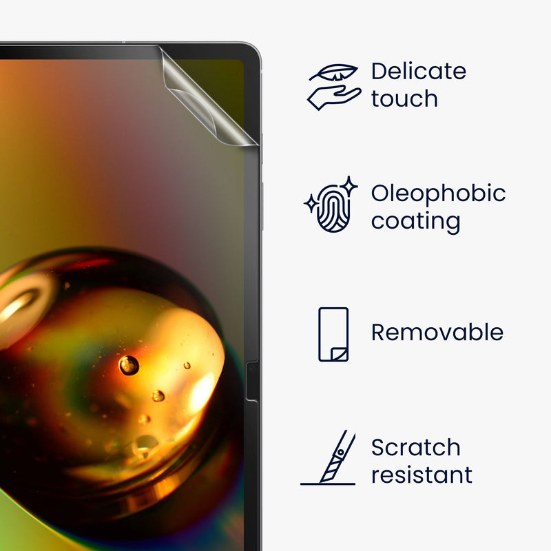 2x Film compatible with Samsung Galaxy Tab S10 FE / S10 Lite / S9 FE / S9