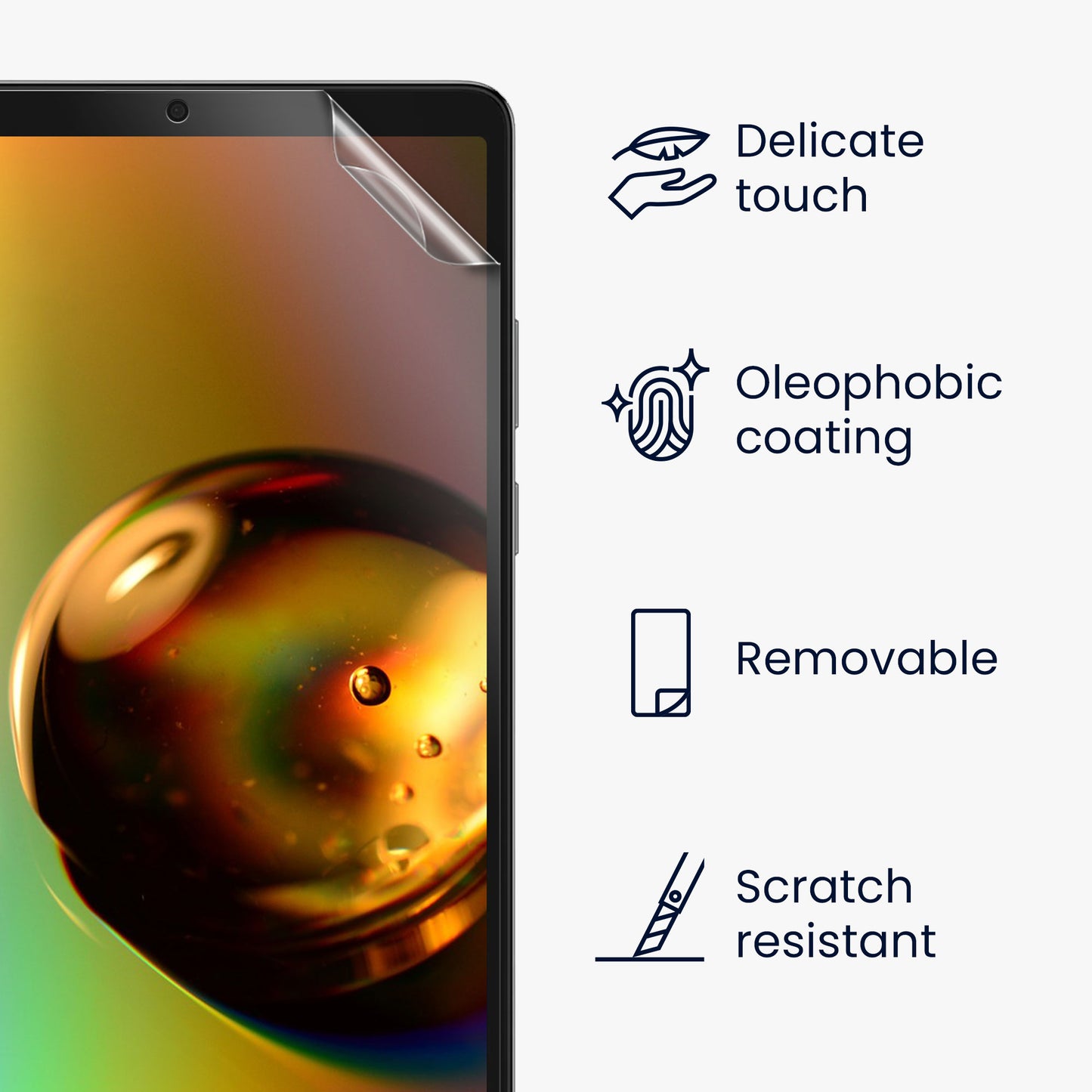 2x film compatible with Samsung Galaxy Tab A11